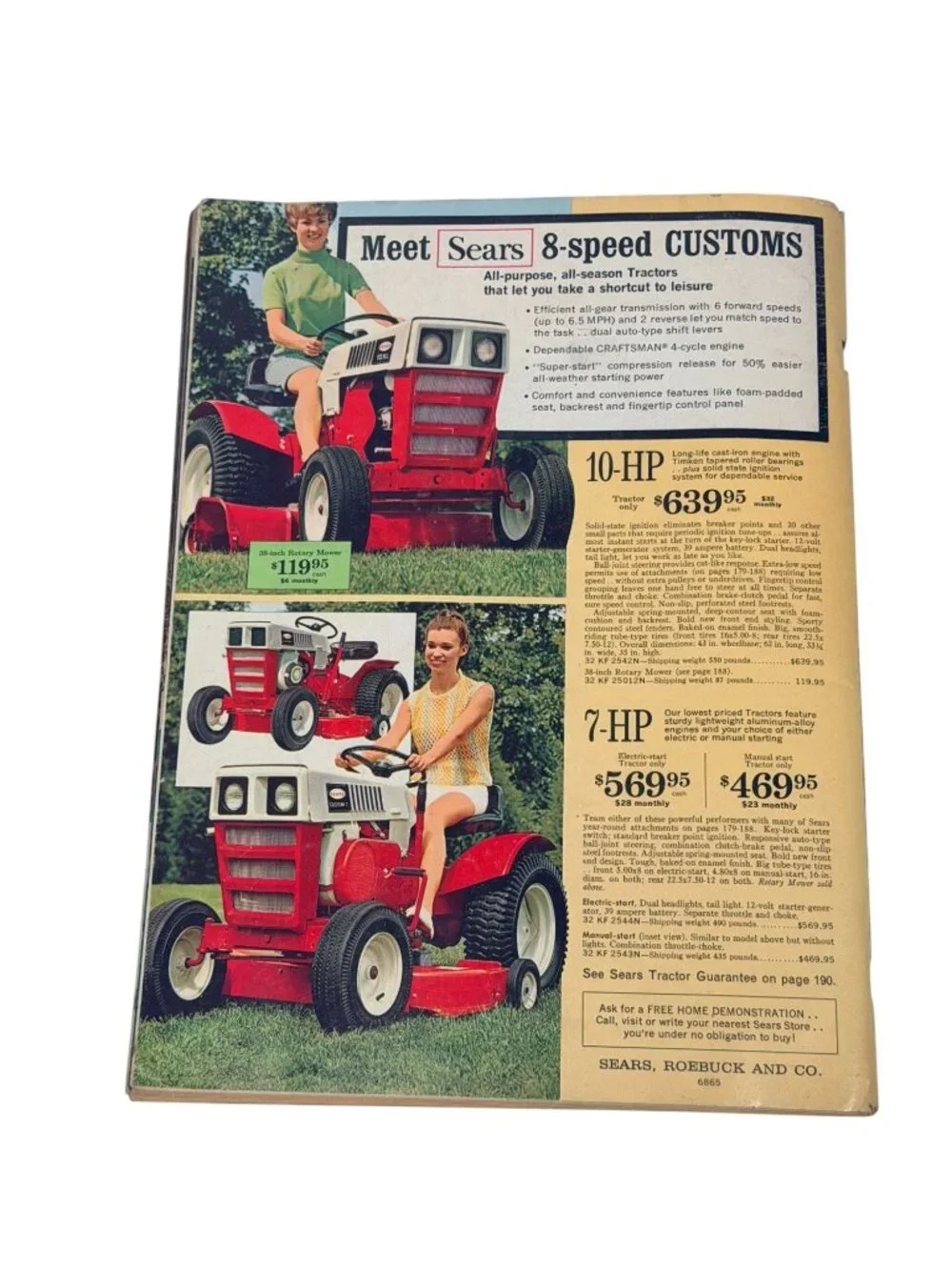 Vintage Sears 1969 Suburban & Farm Living Catalogue Equipment & Rural Supplies - Picture 8 of 8